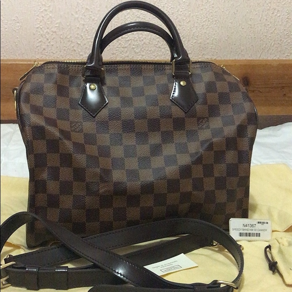 Authentic Louis Vuitton Speedy 30 Bandouliere